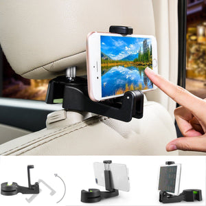 Portable Car Headrest Hook