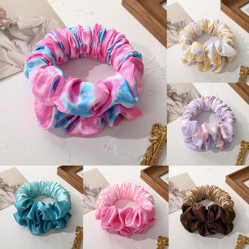 Heatless Hair Curling Double Scrunchie