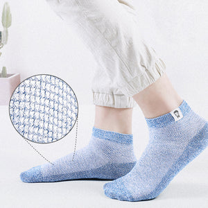 Men‘s Business Breathable Anti-bacterial Deodorant Socks（5PCS）