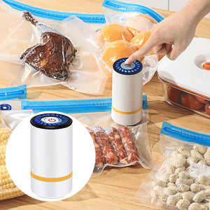 Vacuum Sealer + Zipper Bags