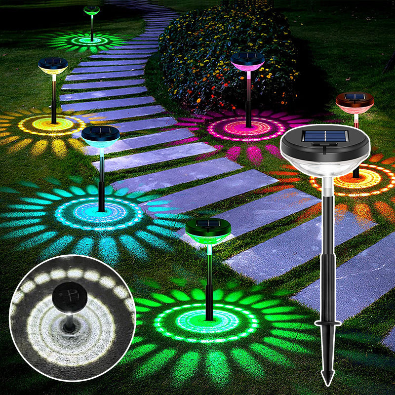Solar Powered Colorful Outdoor Lighting