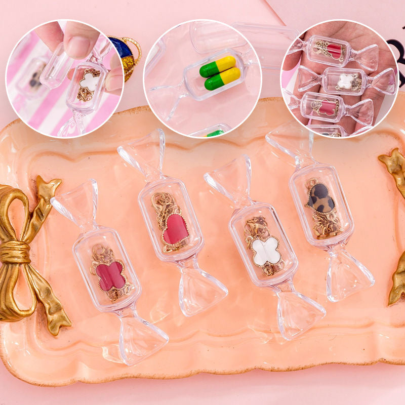 Transparent Candy Shape Jewelry Box (10 PCS )