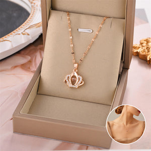 Shining Crown Necklace for Women