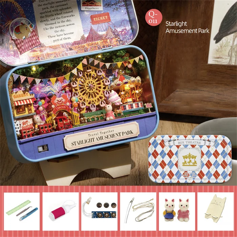 Box Theater Doll House DIY Kit