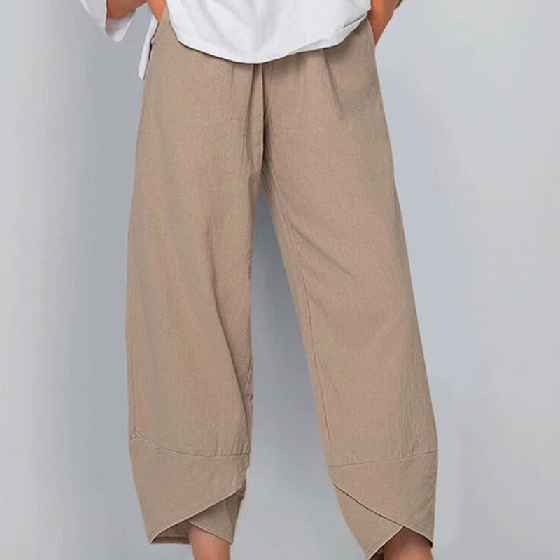 Cotton Linen Casual Pants