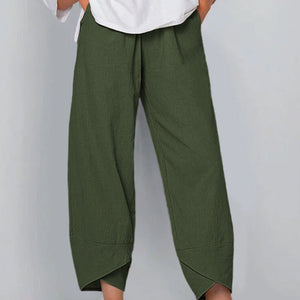 Cotton Linen Casual Pants