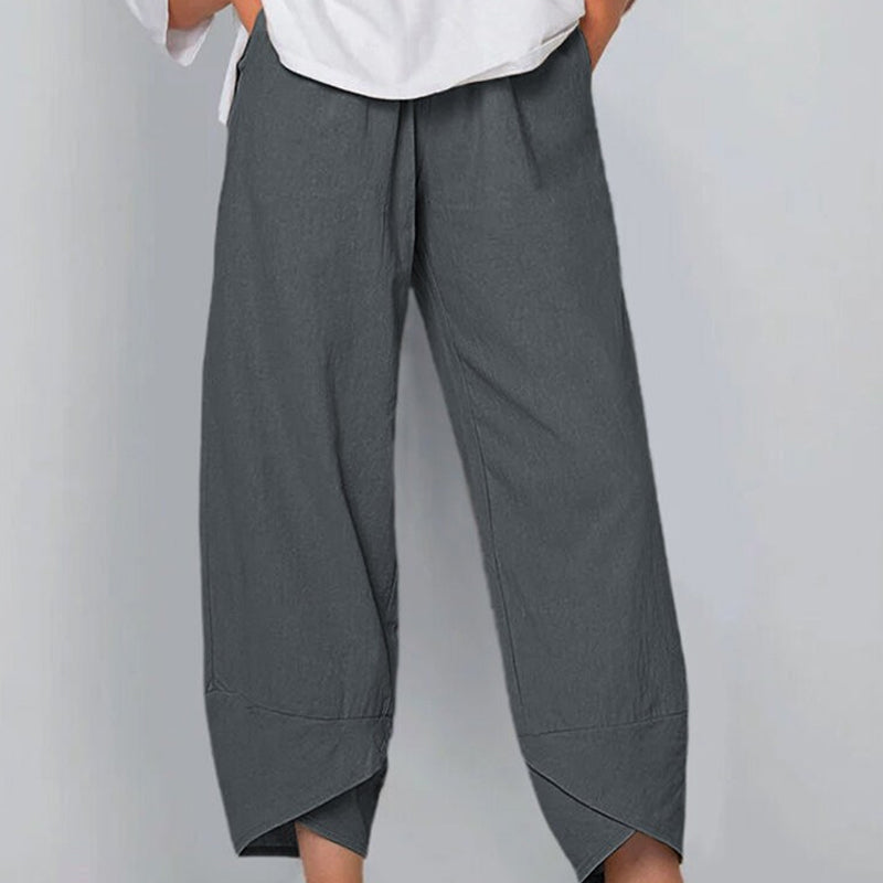 Cotton Linen Casual Pants