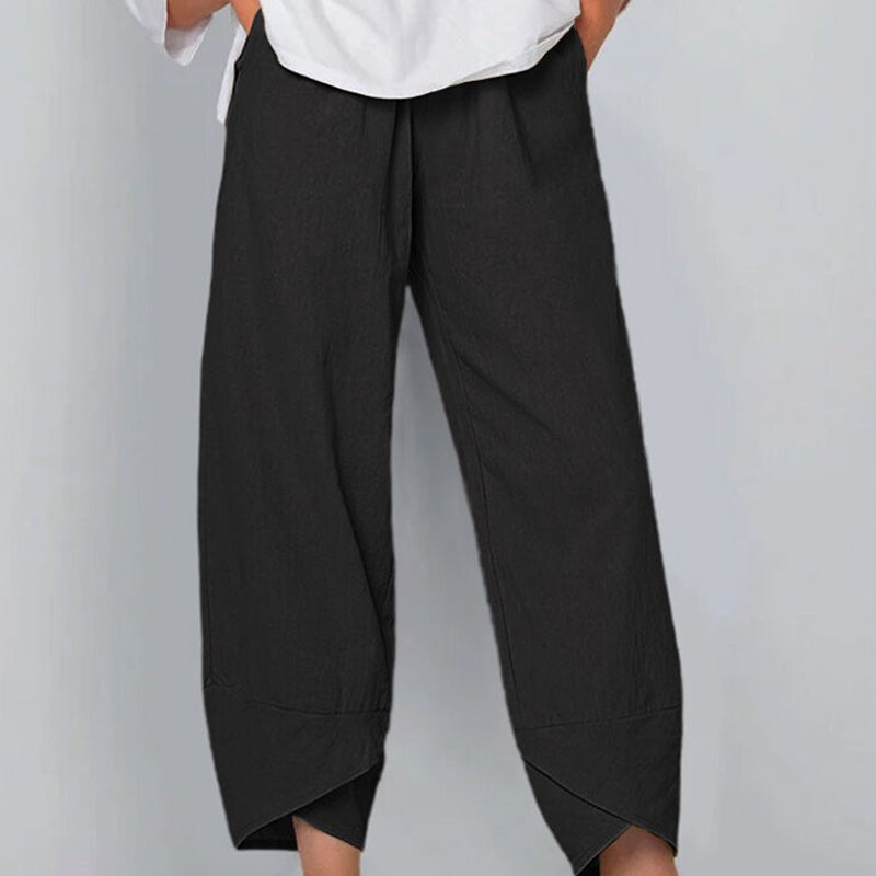 Cotton Linen Casual Pants