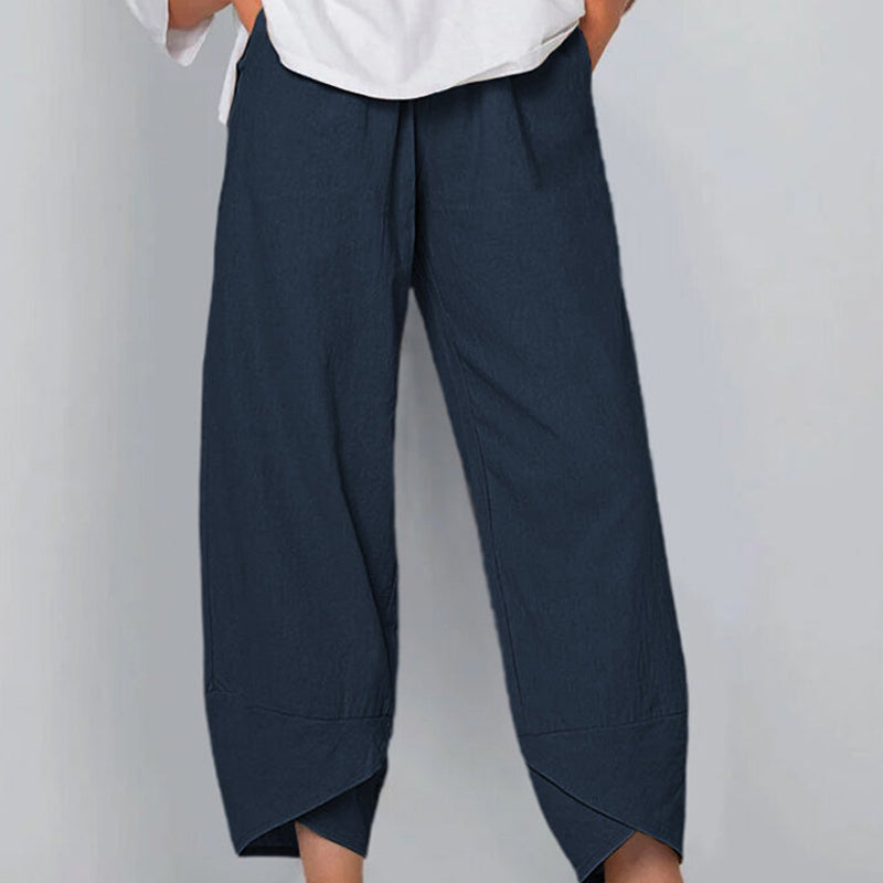 Cotton Linen Casual Pants