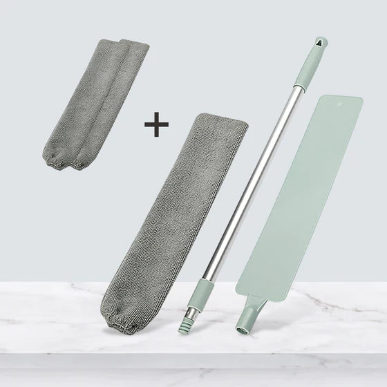 Multifunction Retractable Microfiber Dust Brush Gap Mop Peachloft