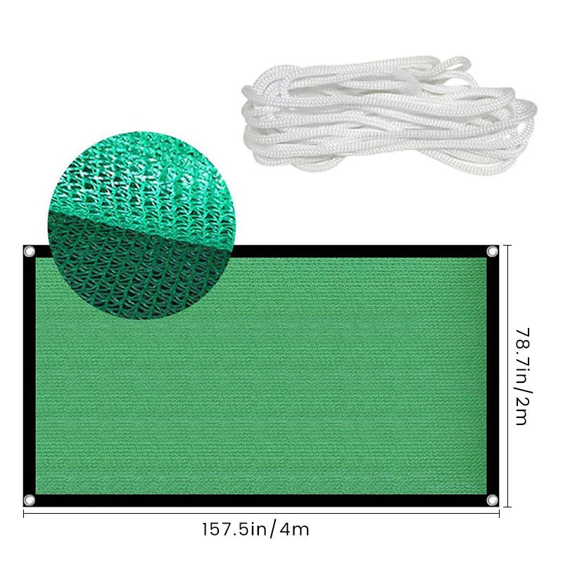 High-Density Sunshade Net For Courtyard