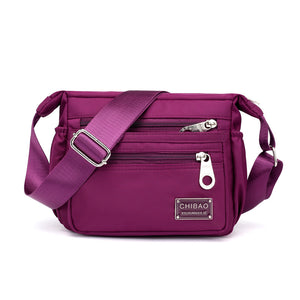 Women’s Multi-layer Nylon Crossbody Bag
