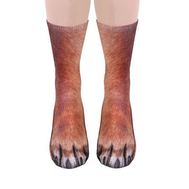 3D Animal Paw Socks