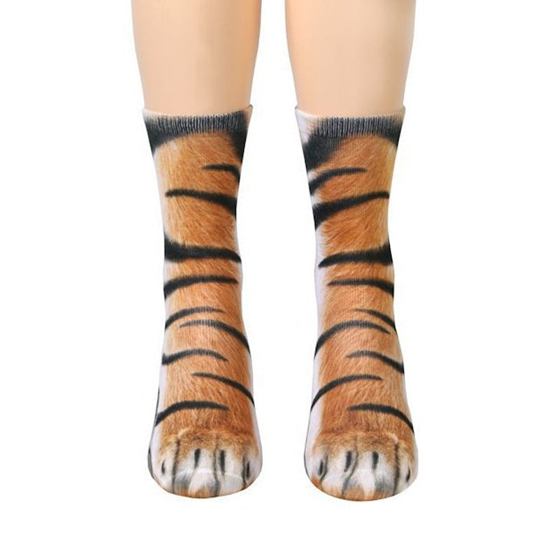 3D Animal Paw Socks