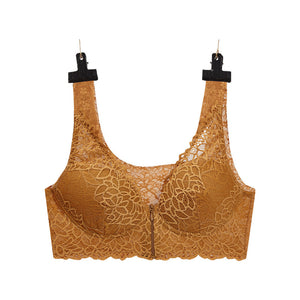 Front Zipper Sexy Lace Bra