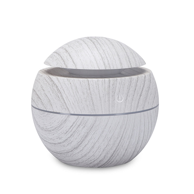 Wood Grain Round Humidifier – Peachloft