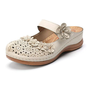 Retro Chic Hole Sandals