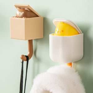 Cute Cat Key Hook Wall Decoration